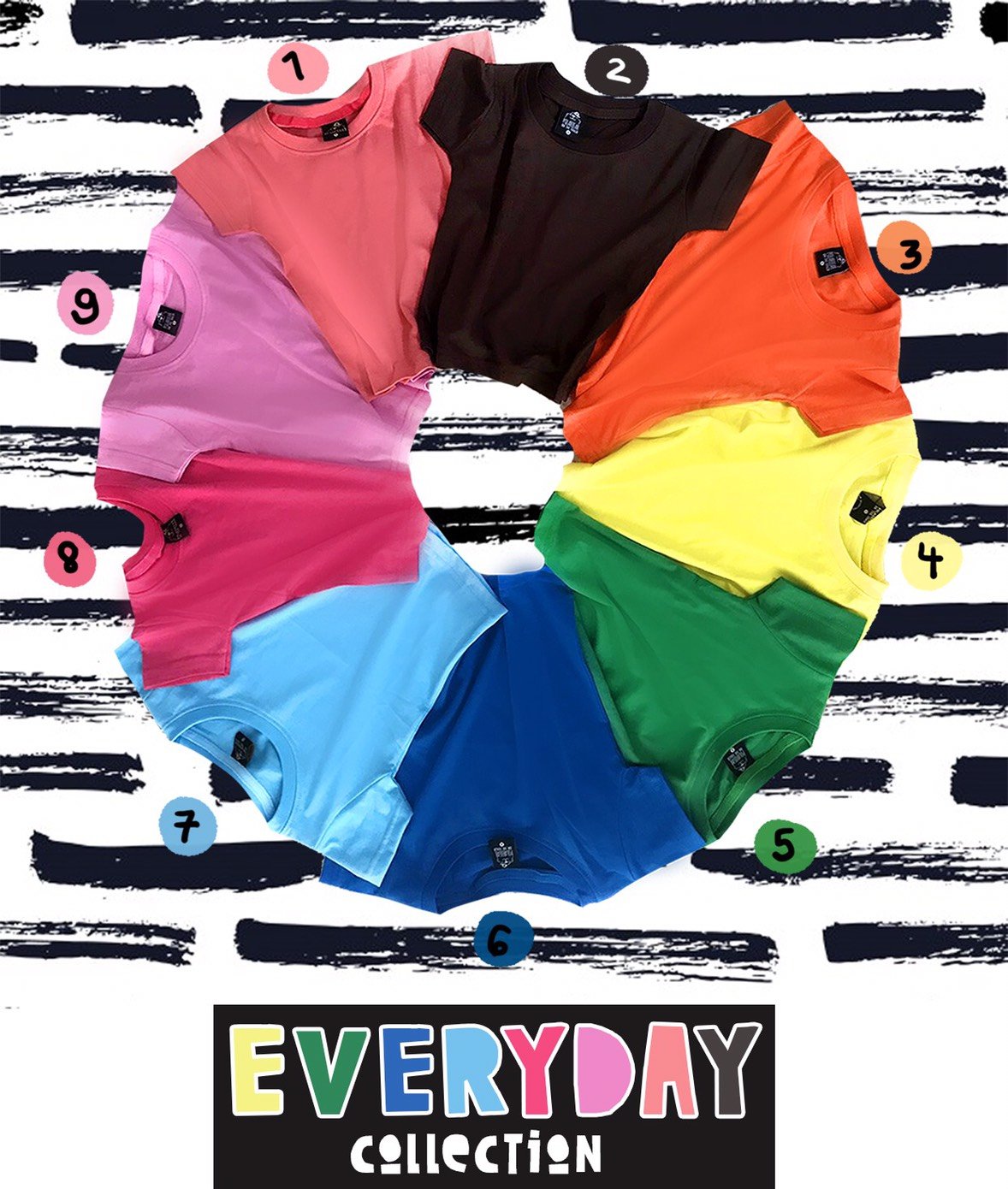 เสื้อยืดเด็ก Everyday Collection  เสื้อยืดเด็ก Everyday Collection