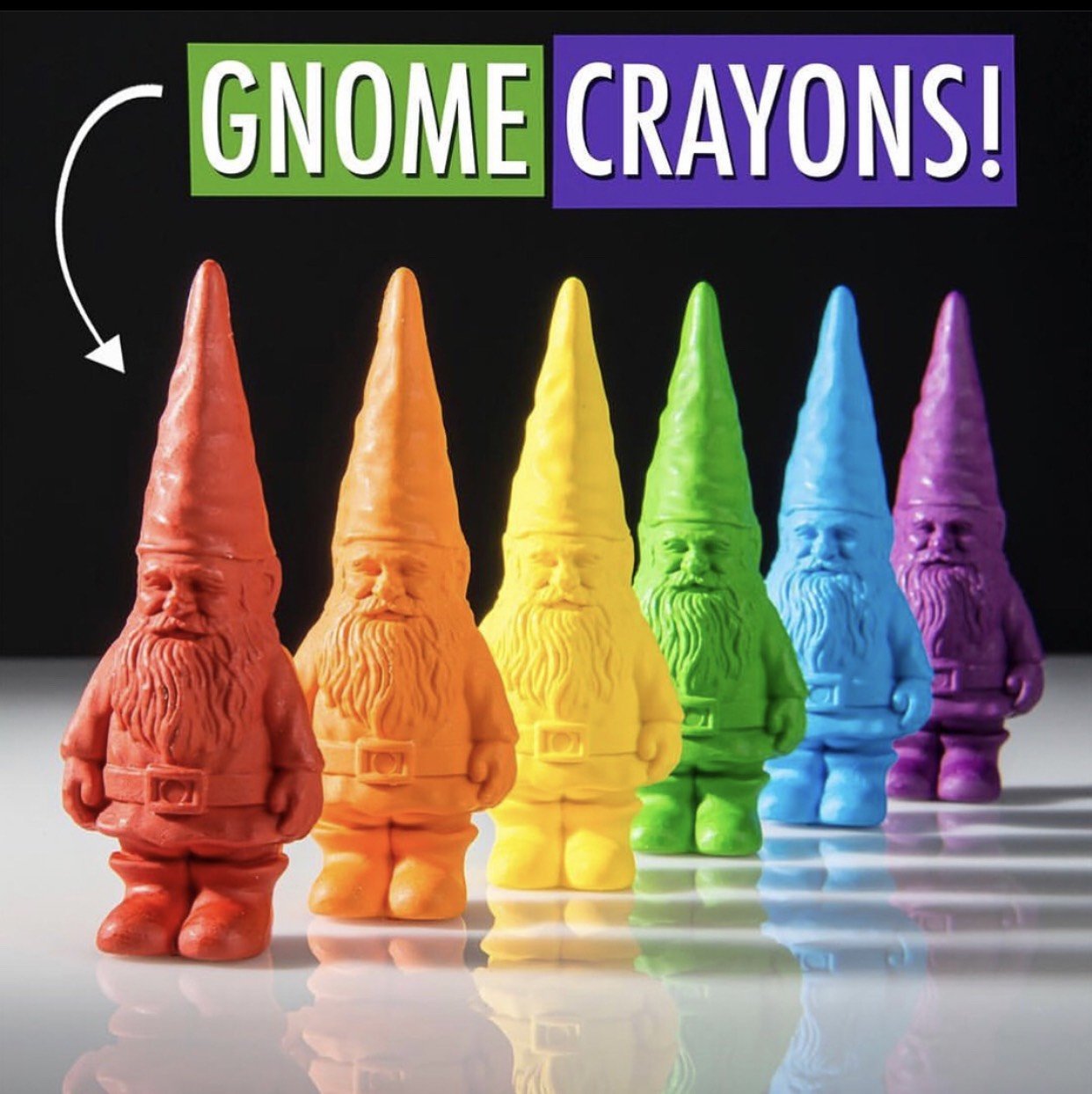 GNOME CRAYONS (สีเทียน รูปภูตโนม)  GNOME CRAYONS (สีเทียน รูปภูตโนม)