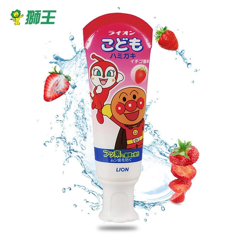 ยาสีฟัน Lion ลาย Anpanman สำหรับเด็กอายุ 9 เดือนขึ้นไป ยาสีฟัน Lion ลาย Anpanman สำหรับเด็กอายุ 9 เดือนขึ้นไป