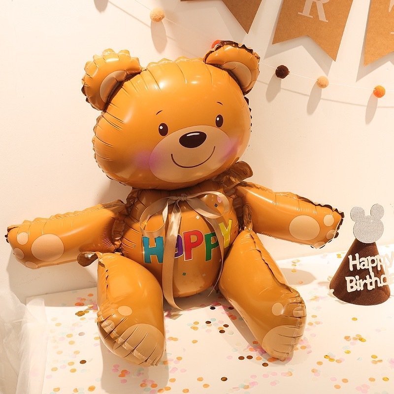 Happy Bear balloon ลูกโป่งรูปหมี(TOY488)