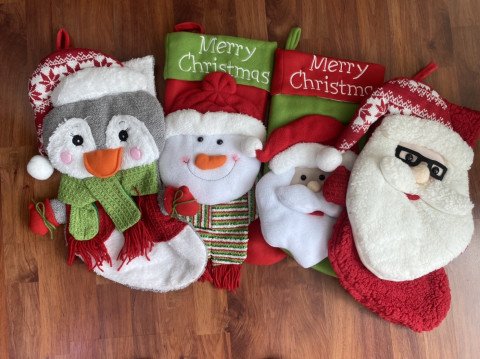 Christmas Stocking 3d Sock ถุงเท้าแขวนตกแต่ง xmas(ACC31) Christmas Stocking 3d Sock ถุงเท้าแขวนตกแต่ง xmas(ACC31)