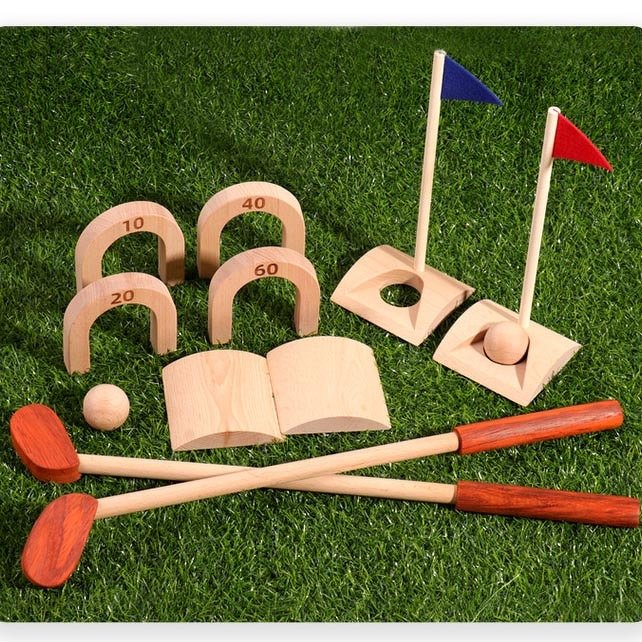 Wood toy : GOLF SET ของเล่นเสริมพัฒนาการ (TOY627)