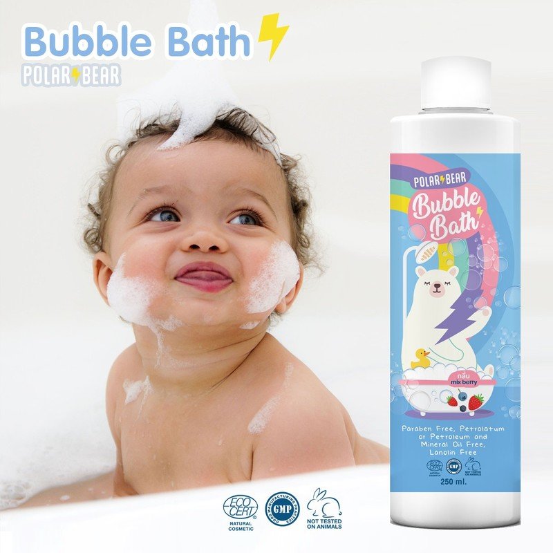 POLARBEAR BUBBLE BATH สบู่ทำฟองน้องหมี (BUBBLEBATH1)