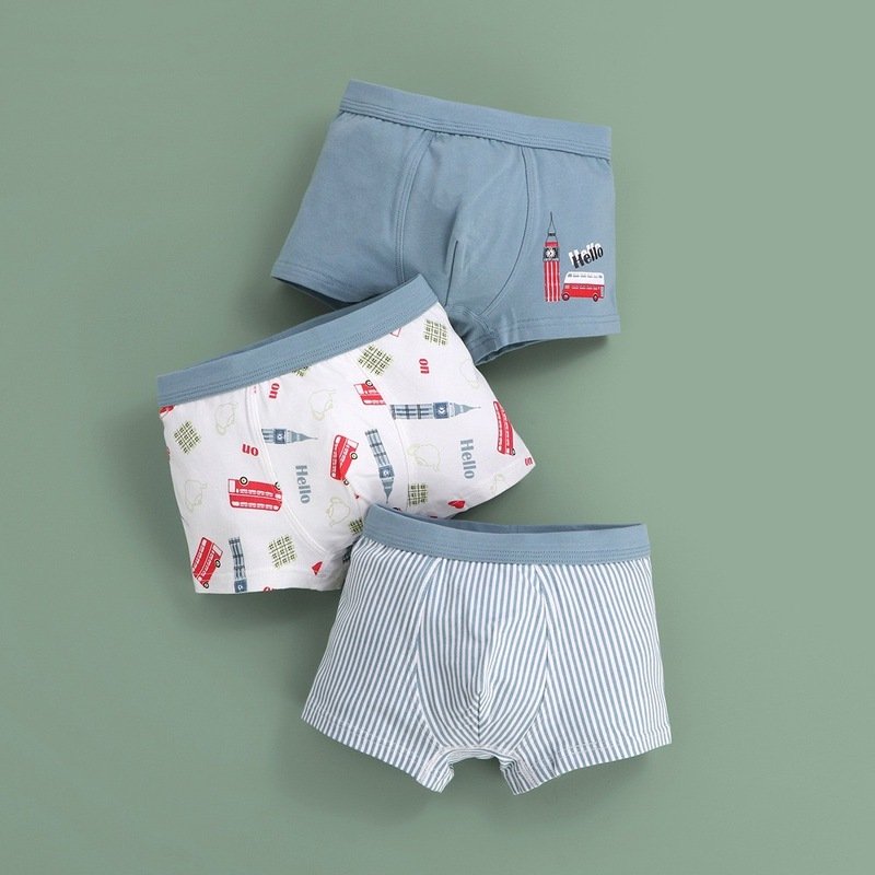 Boy pant sent กางเกงในเด็กผู้ชายเซ็ต 3 ตัว(UNDERWEAR49)