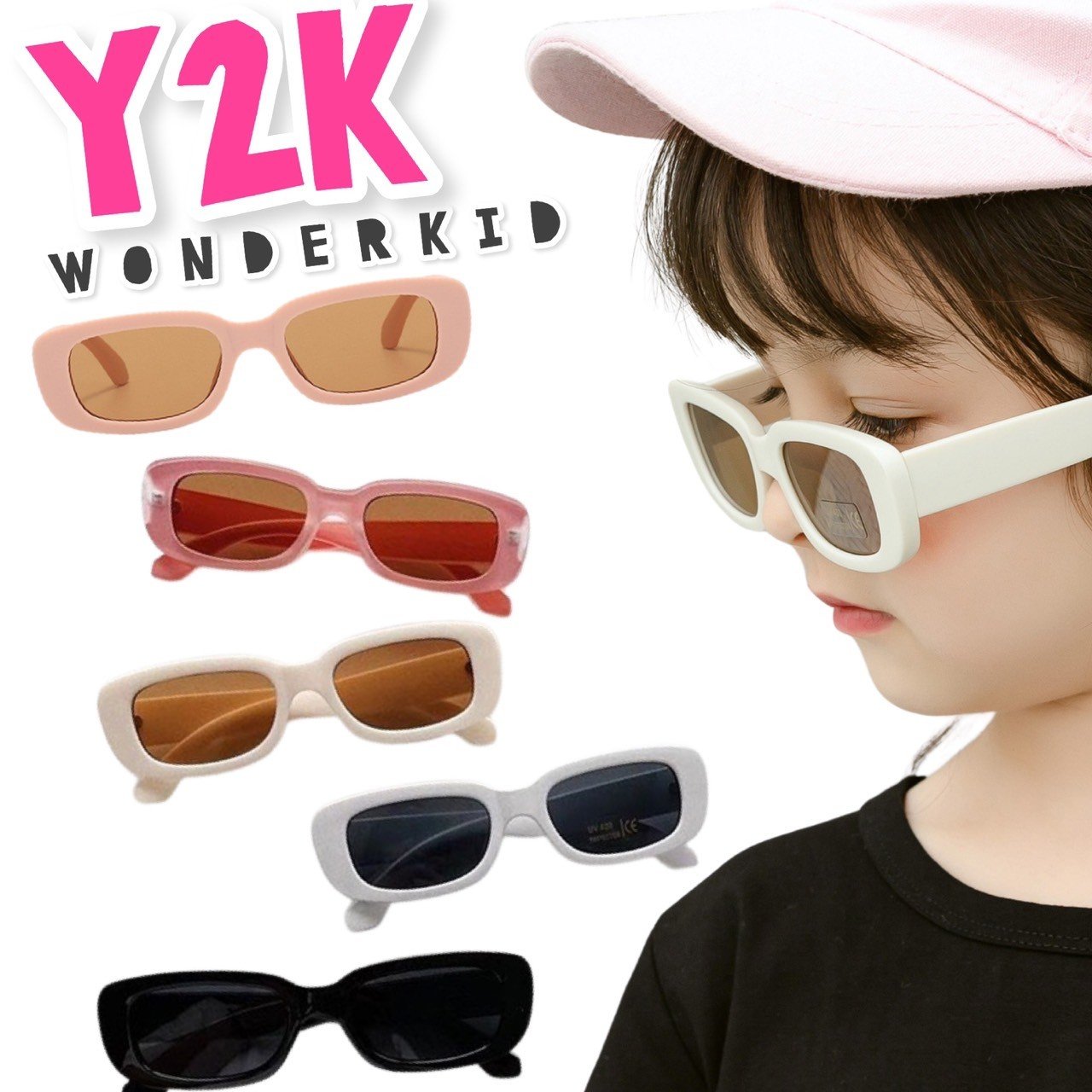 แว่นกันแดดเด็ก Y2K KIDS Sunglasses จากแบรนด์ Wonderkid