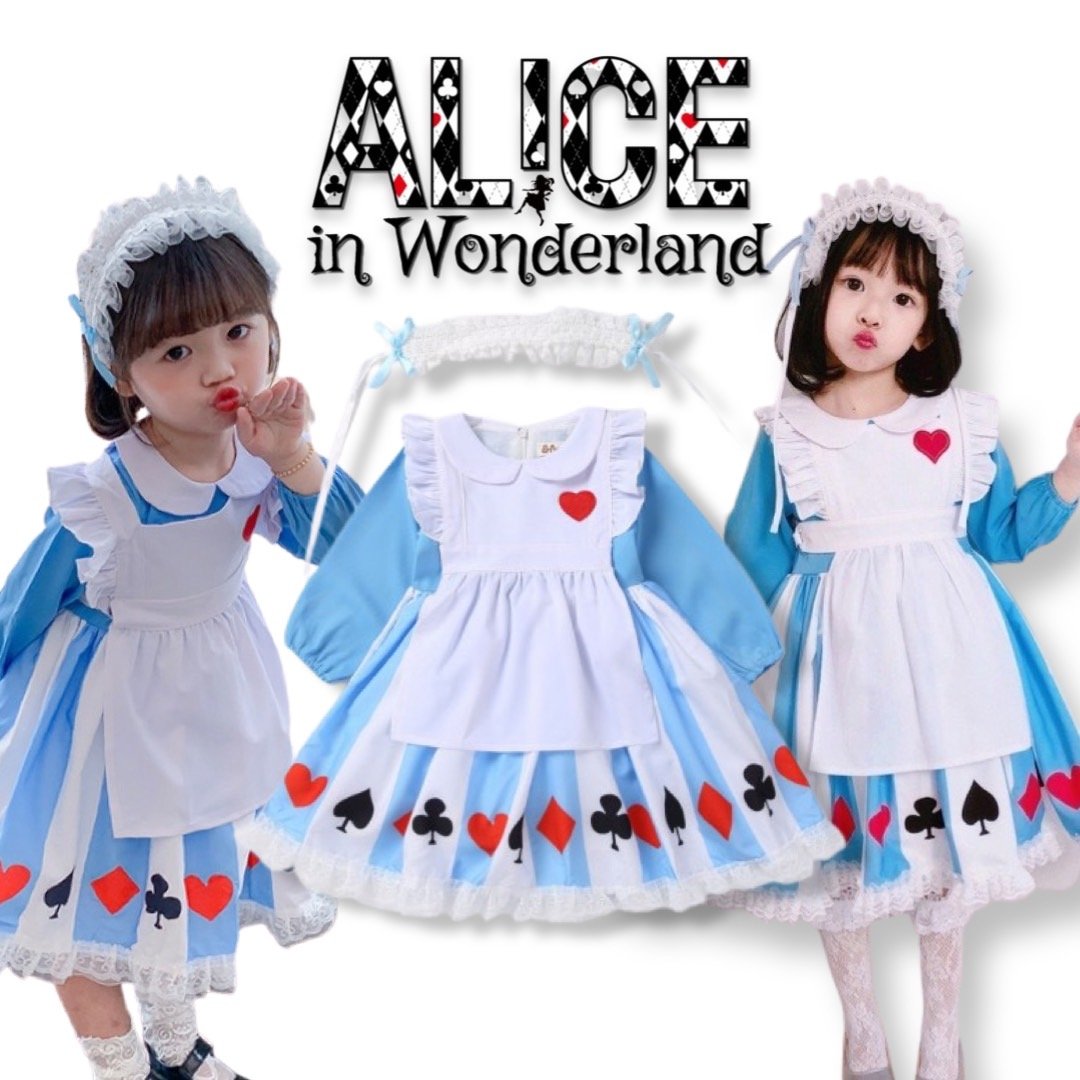 ชุดเจ้าหญิงอลิส Alice in Wonderland  Fancy110