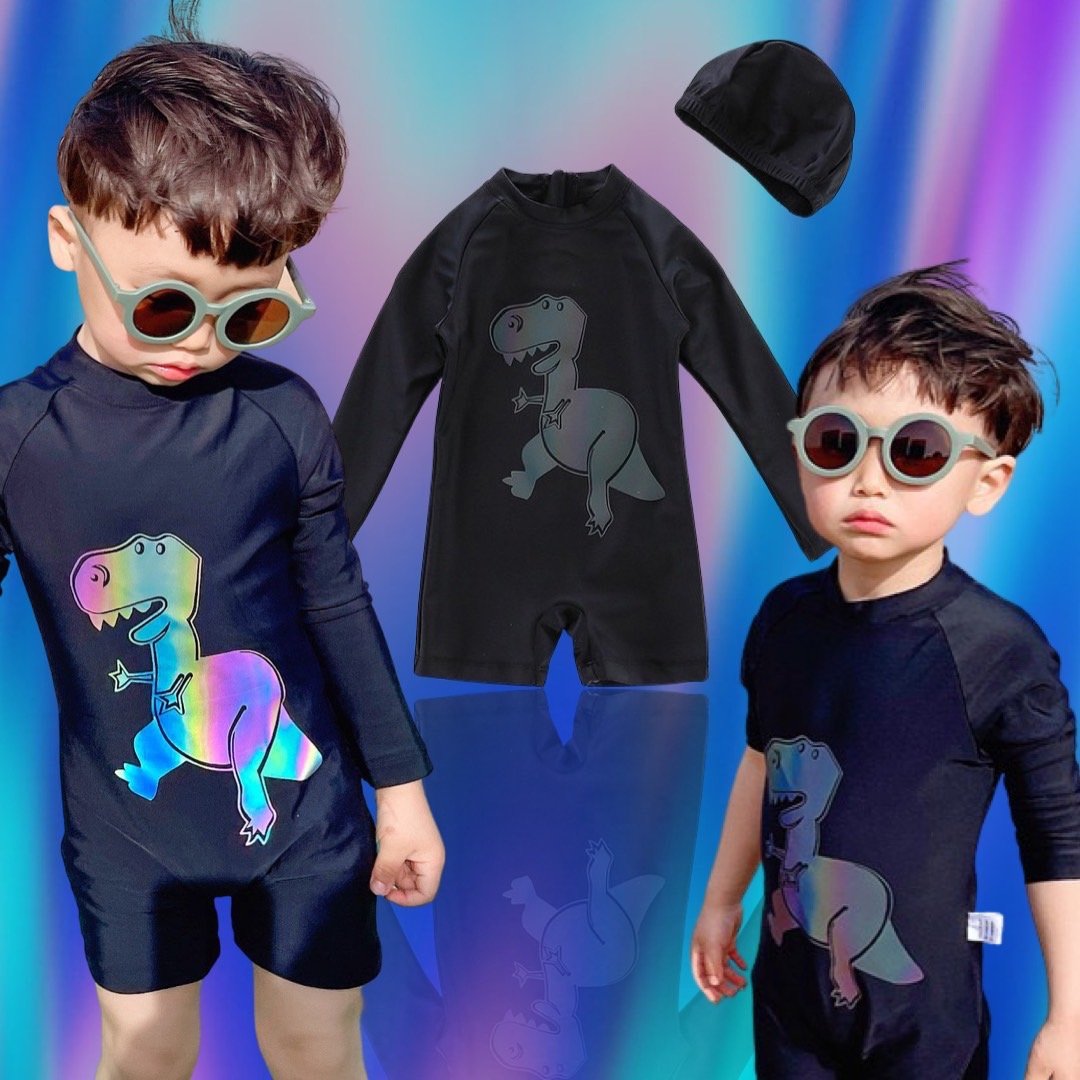 ชุดว่ายน้ำ Reflex Dinosaur (2ชิ้น ชุด+หมวก)(SW185) ชุดว่ายน้ำ Reflex Dinosaur (2ชิ้น ชุด+หมวก)(SW185)