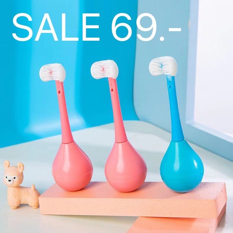 แปรงสีฟันขน silicone 3D !!! แปรงสีฟันขน silicone 3D !!!