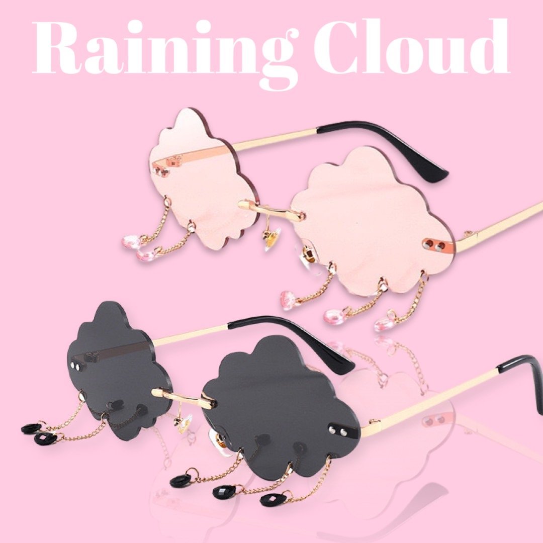 แว่นกันยูวีแบบเลนส์สี Raining Cloud ก้อนเมฆ 