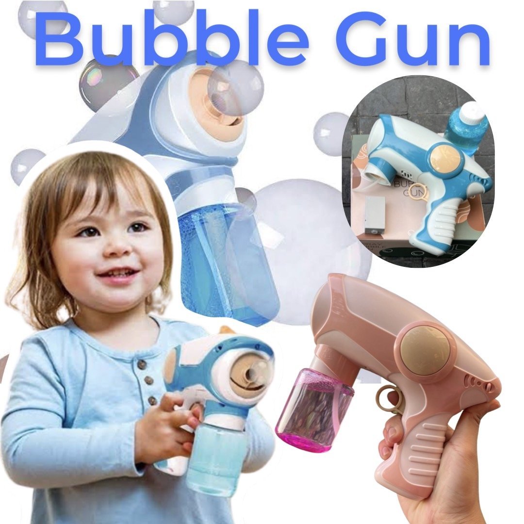  ปืนยิงฟอง คุณภาพดี เกรดพรีเมี่ยม​ Spray Bubble Gun (TOY526)