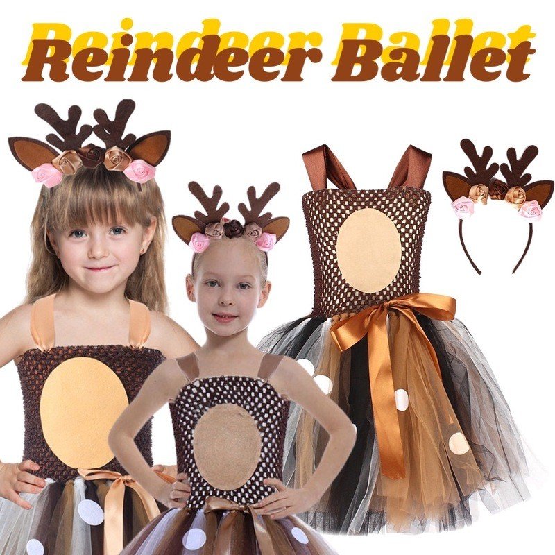 ชุดเรนเดียร์ Reindeer ballet style  (Fancy236)