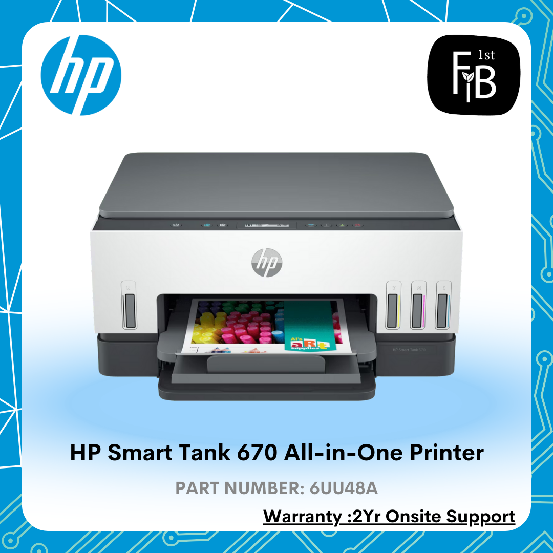 HP Smart Tank 670 All-in-One Printer