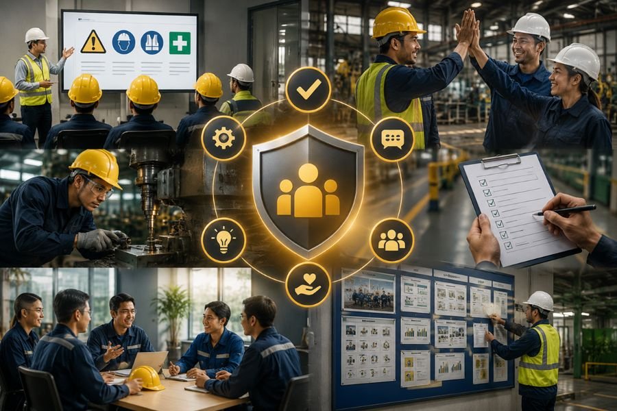 มากกว่าแค่การอบรม: วิธีสร้าง Safety Culture ให้แข็งแกร่งหลังจากผ่านการ Safety Training