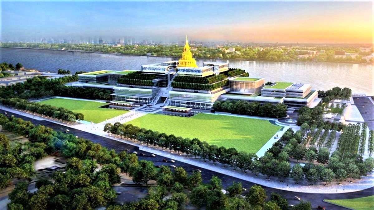 The New Parliament House of Thailand 