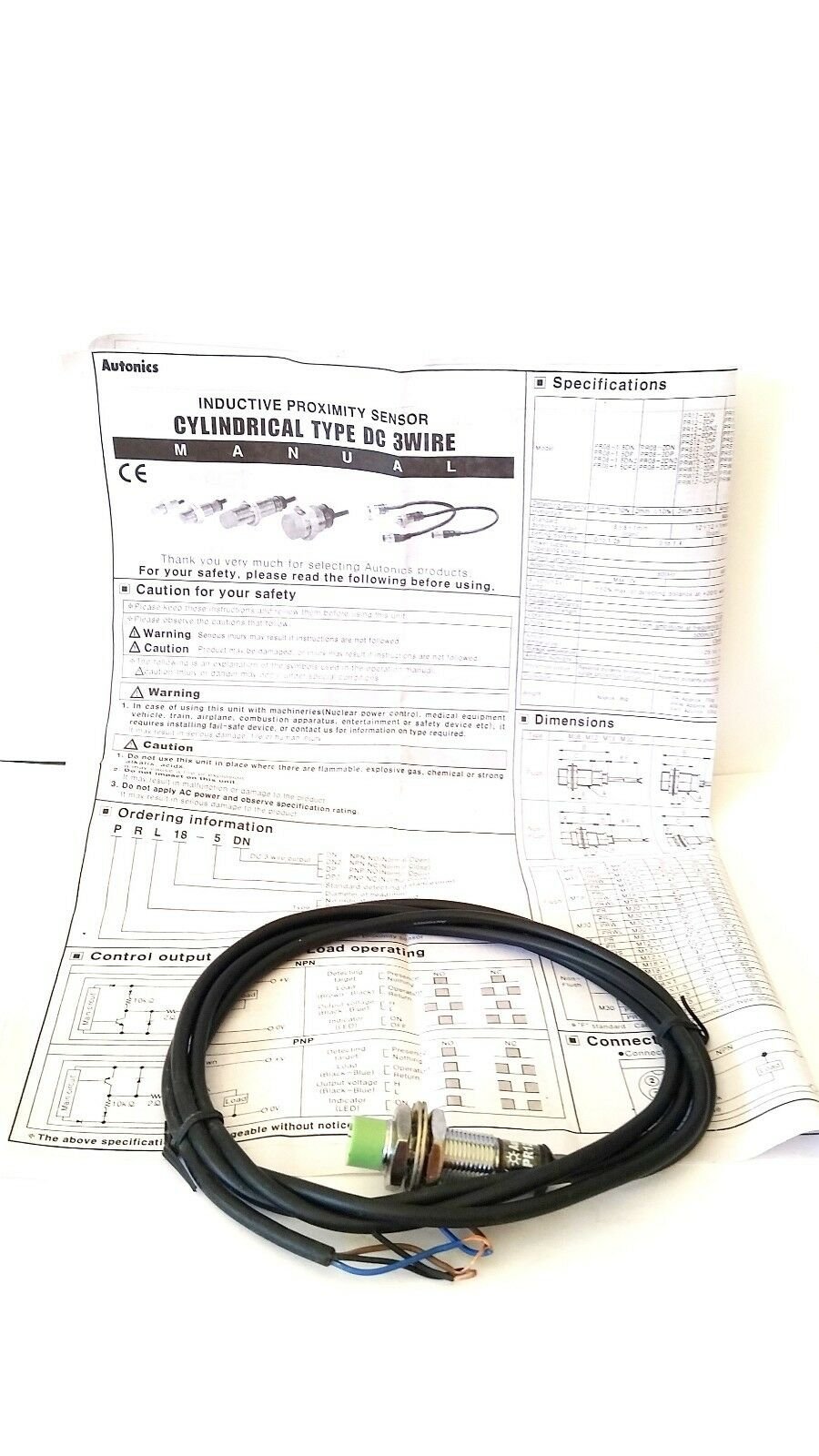 Autonics Inductive Proximity Sensor - flowautomech