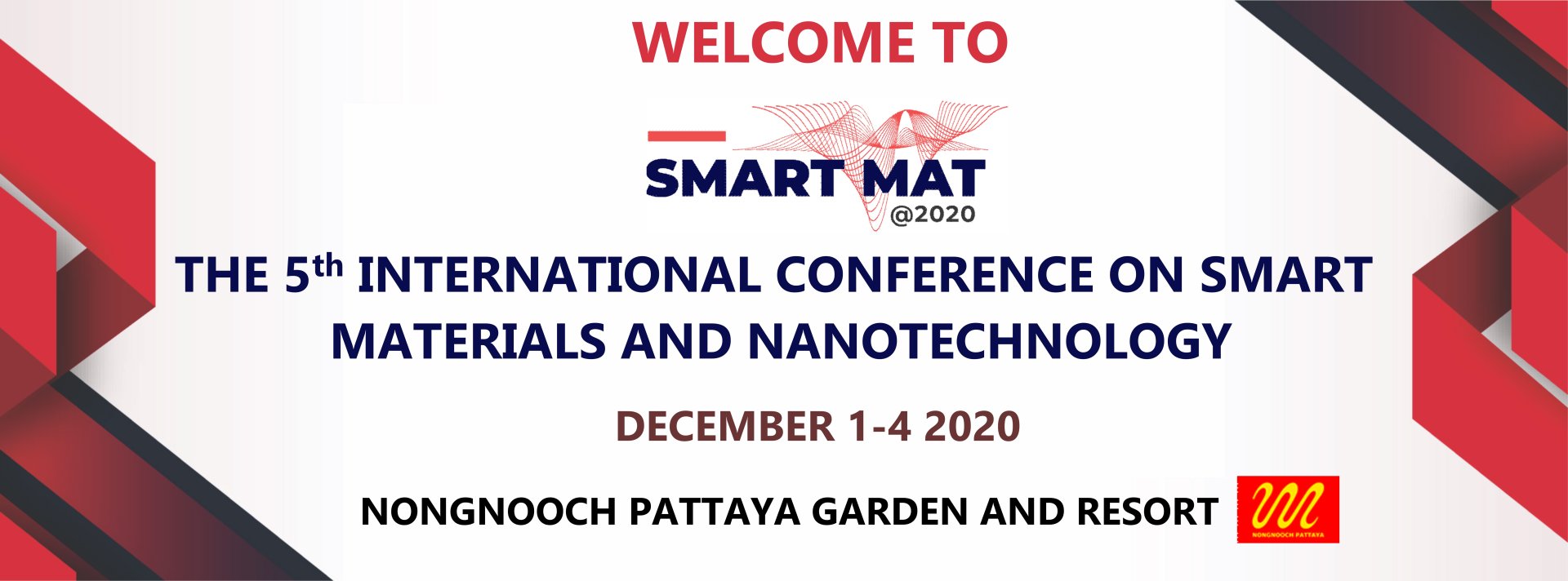 The 5th International Conference on Smart Materials and Nanotechnology (SmartMat@2020)