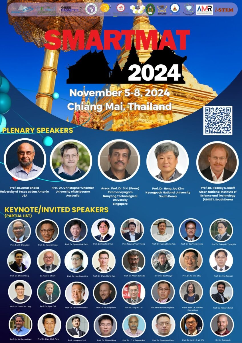 The International Conference On Smart Materials And Nanotechnology (SMARTMAT 2024)