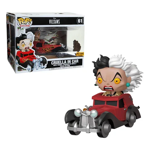 Cruella in cheap car funko pop