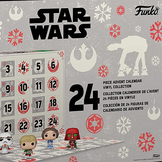 Funko Pop! Advent Calendar Star Wars Holiday officetoyss