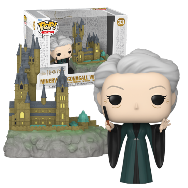 Pop! Town Minerva McGonagall with Hogwarts