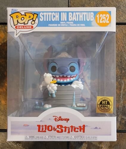 Figura Funko POP! Deluxe Disney- Stitch in bathtub