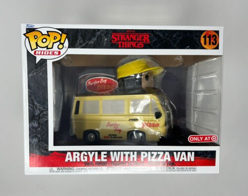 Funko Pop! Rides Stranger Things - Argyle riding Surfer Boy Pizza