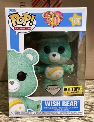 Funko Care Bears Funko Pop  Exclusive Wish Bear Diamond Edition : Target