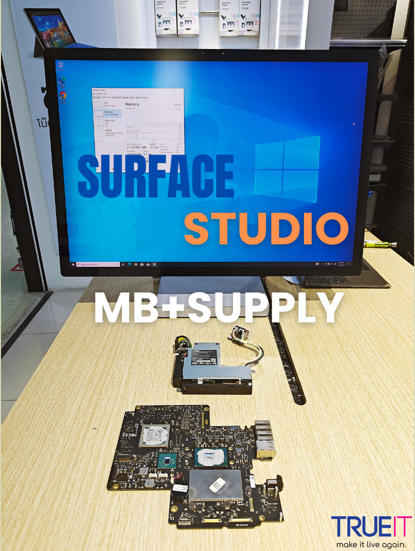 รีวิวการกู้ชีพ Surface Studio: 