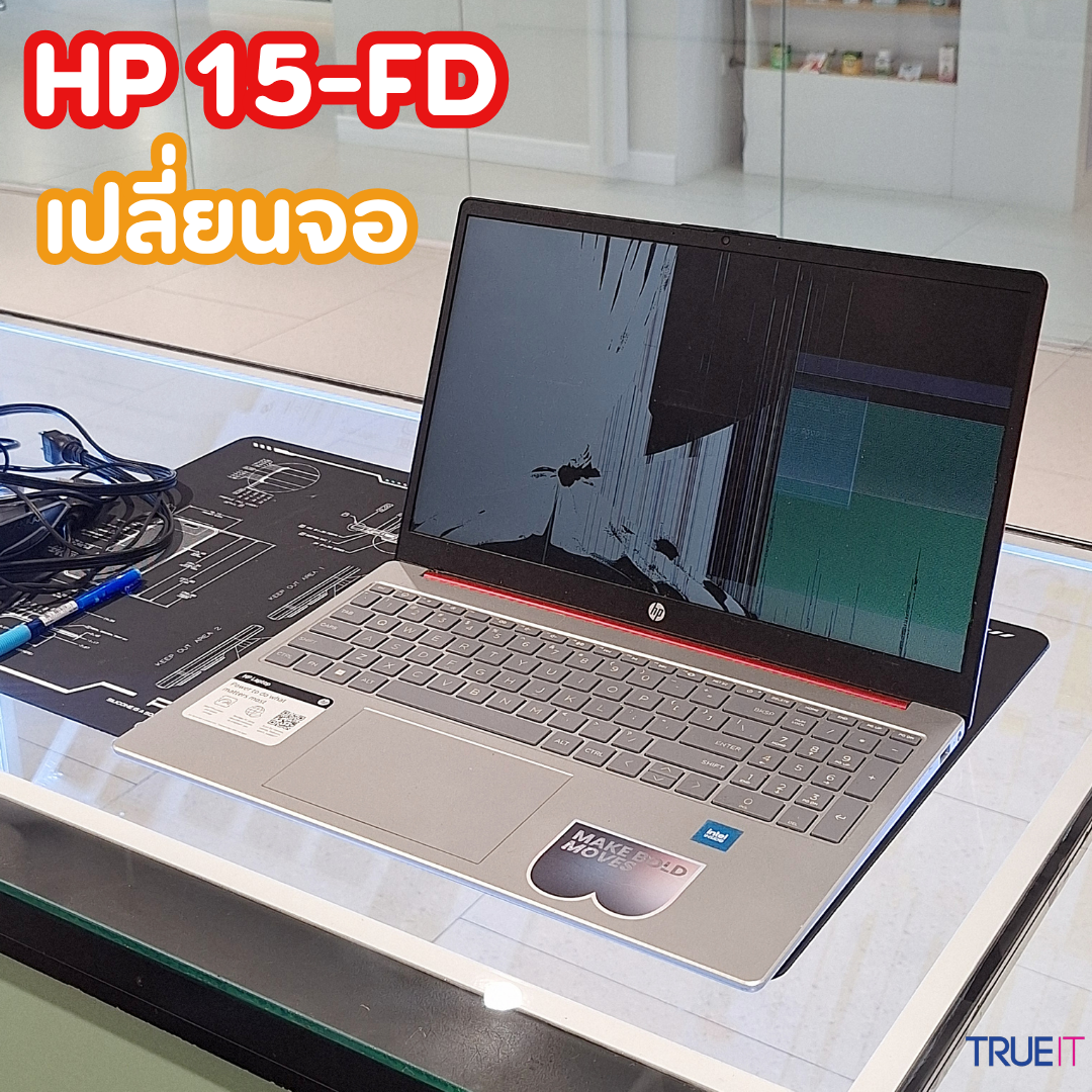 HP 15-FD เครื่องสเปก US จอแตก 