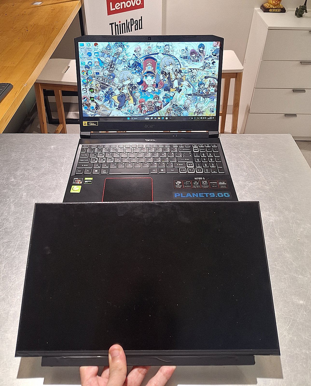 Acer Nitro 5 เปลี่ยนจอ 144Hz