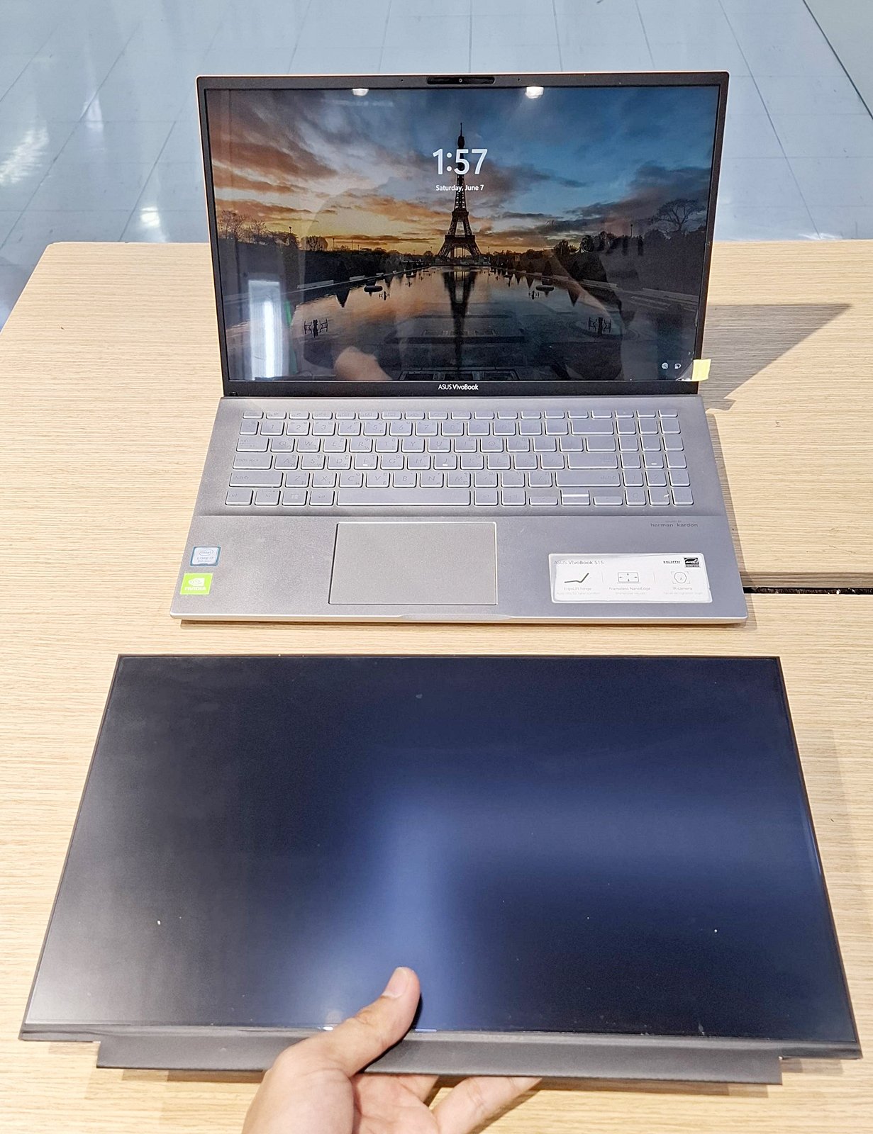เปลี่ยนจอ ASUS Vivobook X505Z ใหม่ จอแตกไม่ต้องทน ร้านไหนมีจอ Full HD IPS ตรงรุ่น