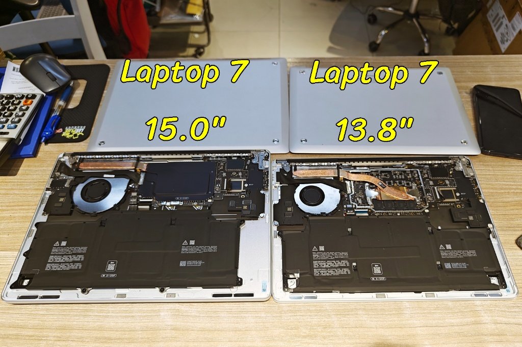บริการรับซ่อม Surface Laptop 7 (รุ่น 13.8" และ 15") สำหรับบุคคลและองค์กร
