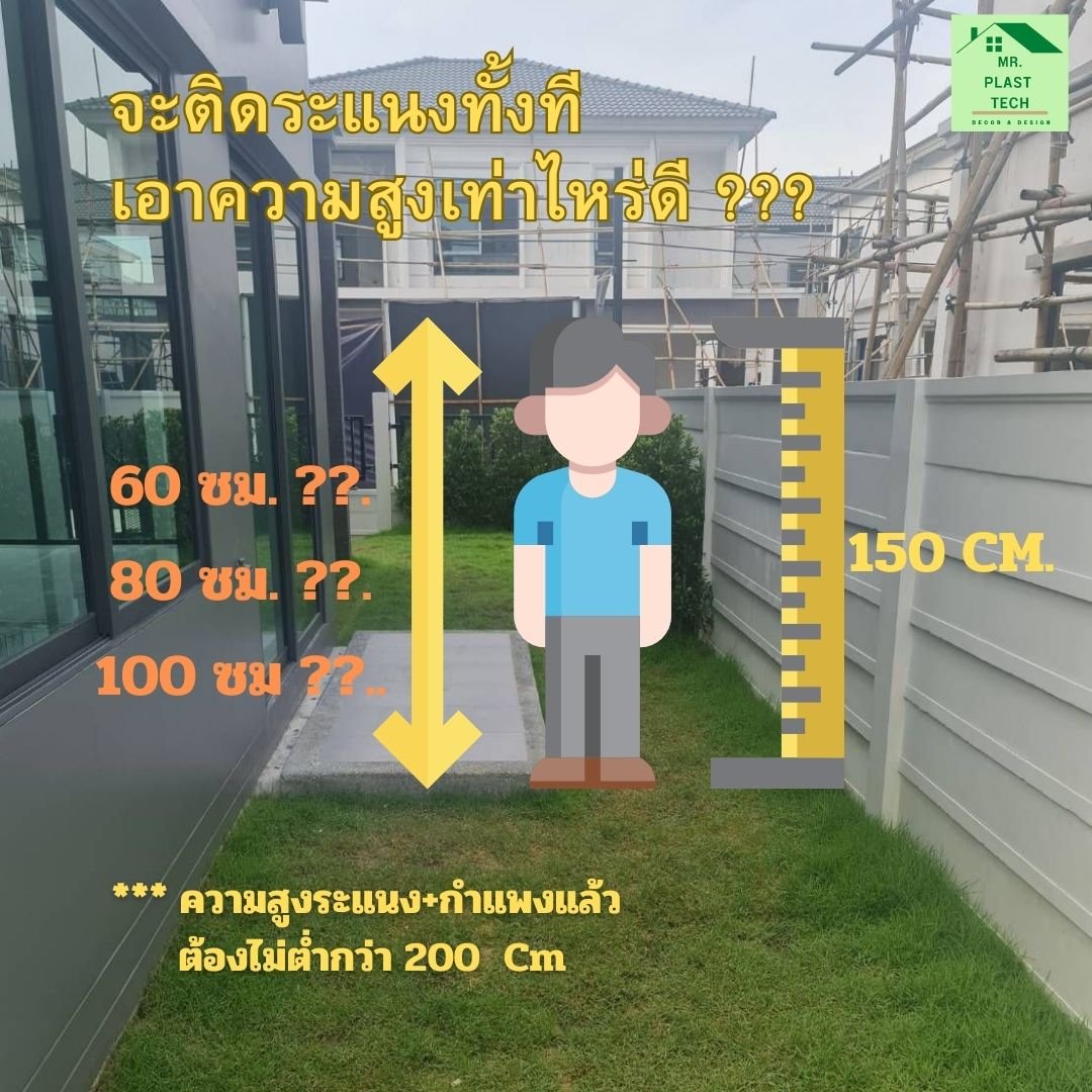 ติดระแนงเท่าไหร่ดี 