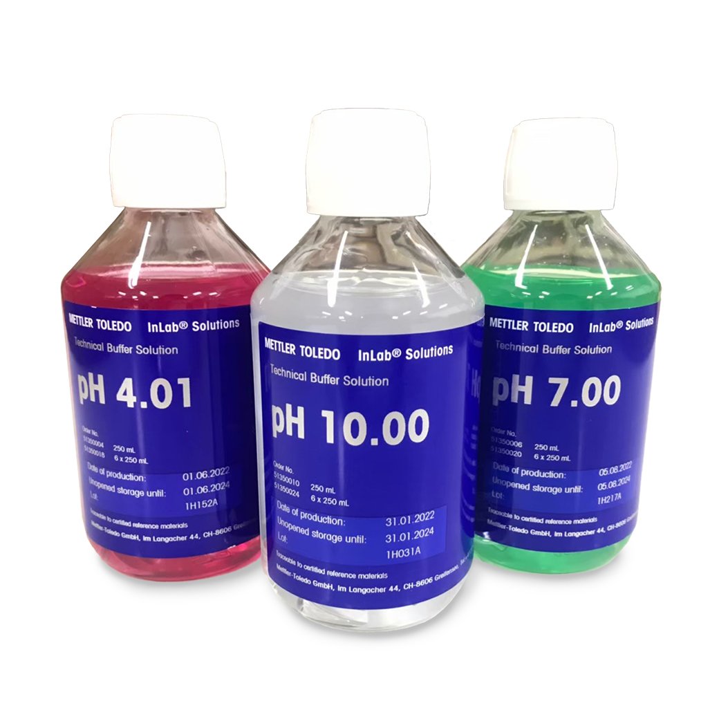 Puffer Lab สารละลายบัฟเฟอร์ (pH Buffer Solution), Mettler toledo