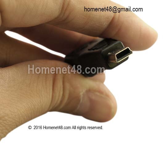 หัวแปลง Mini USB 5 Pin to USB หัวหุ้ม USB ด้านใน
