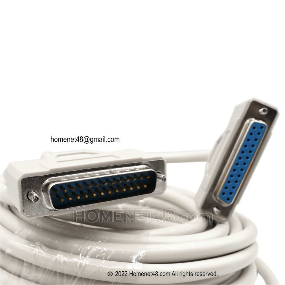 Hub Parallel Printer สาย Parallel Printer สายเครื่องปริ้น หัวผู้-เมีย