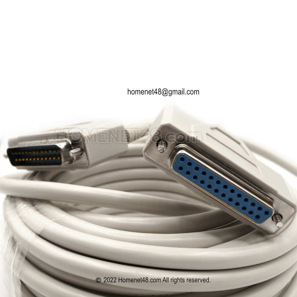 Hub Parallel Printer สาย Parallel Printer สายเครื่องปริ้น หัวผู้-เมีย