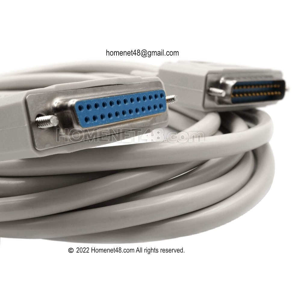 สาย Parallel Printer สายเครื่องปริ้น หัวผู้-เมีย