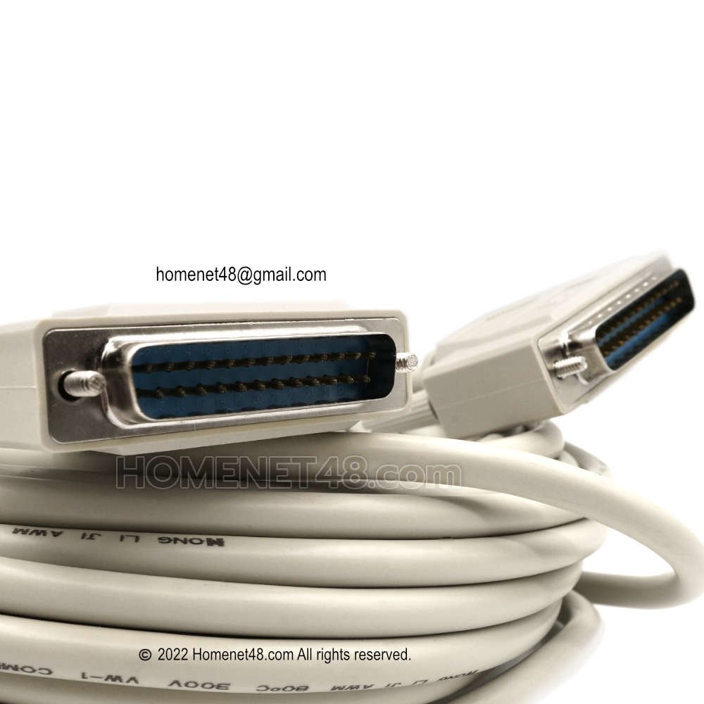 สาย Parallel Printer สายเครื่องปริ้น หัวผู้-ผู้