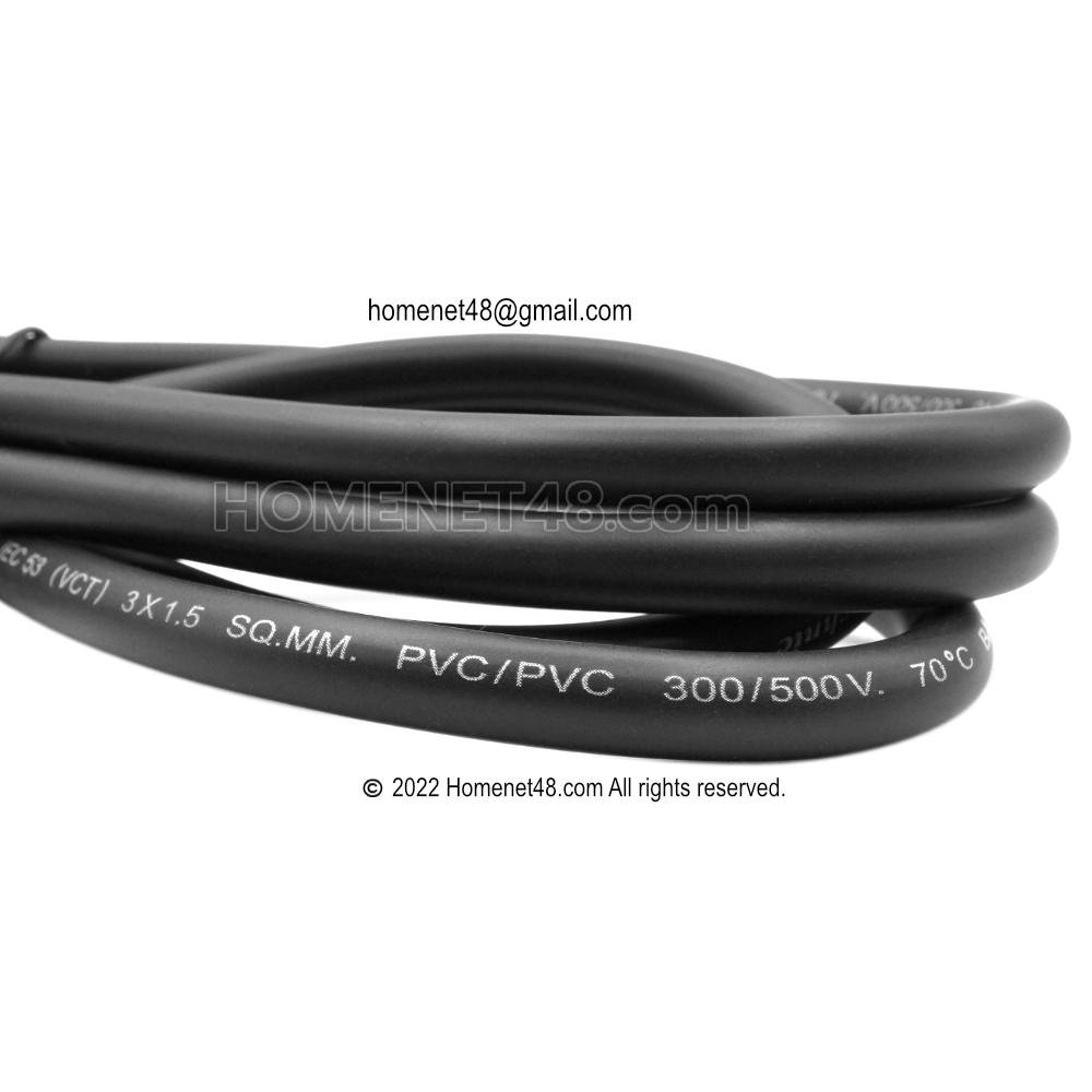 AC Power IEC C13 To C14 3x1 5 Sq mm Homenet48 ac-power-iec-c13-to-c14-3x1-5-sq-mm-homenet48