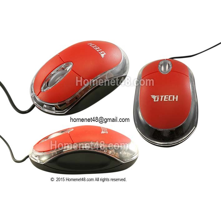 Gt Tech Mouse Optical Mouse ราคาประหยัด Gtech GT1001 (USB)