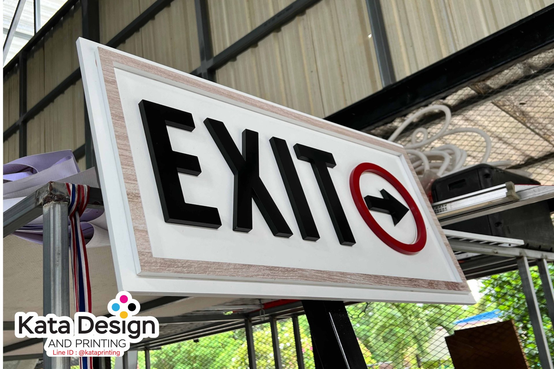 Protection Lettering Plaswood Letter Signs – Stylish, Durable & Customizable