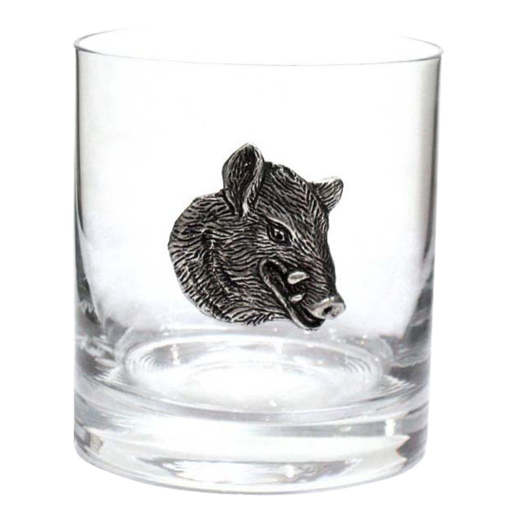 Glass Pewter Animal Décor