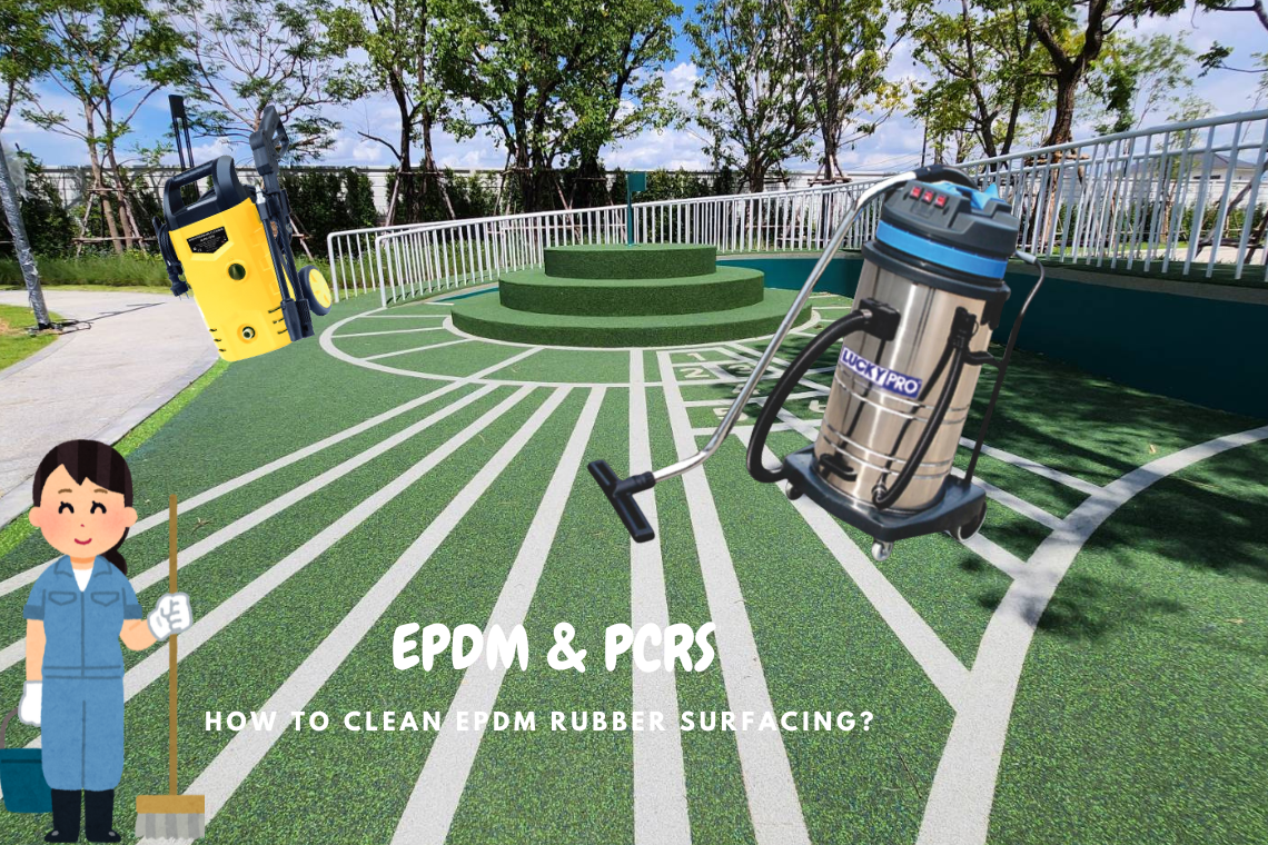 การดูแลรักษาและทำความสะอาดพื้นยาง EPDM อย่างถูกต้อง