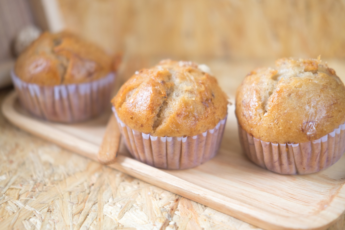 Recipe: Coconut Flour Banana Muffins