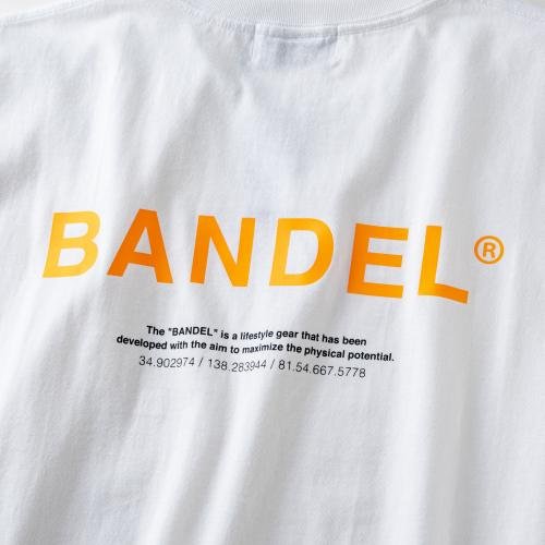 GHOST XL-LOGO T-shirts BAN-T011 whitexneonorange