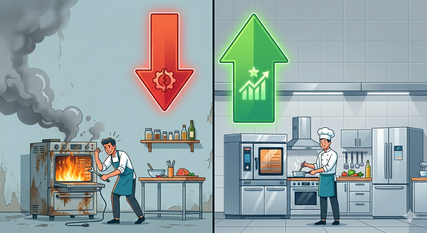 ROI อุปกรณ์ HORECA: ทำไมการลงทุนของเกรดสูงถึงคุ้มกว่าในระยะยาว