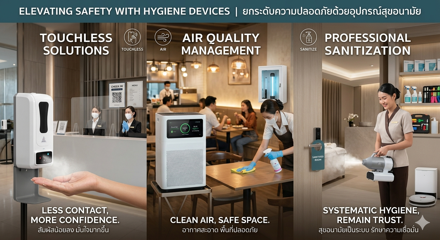 ความสะอาดในร้านอาหาร