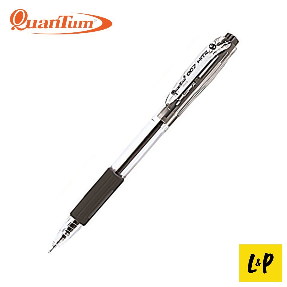 ปากกาลูกลื่น Quantum 007 HIT 0.7 มม. สีดำ