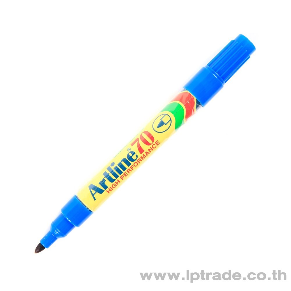 ปากกามาร์คเกอร์ Artline EK-70 สีน้ำเงิน